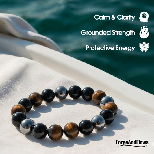 ForgeAndFlows Trifold Protection Bracelet